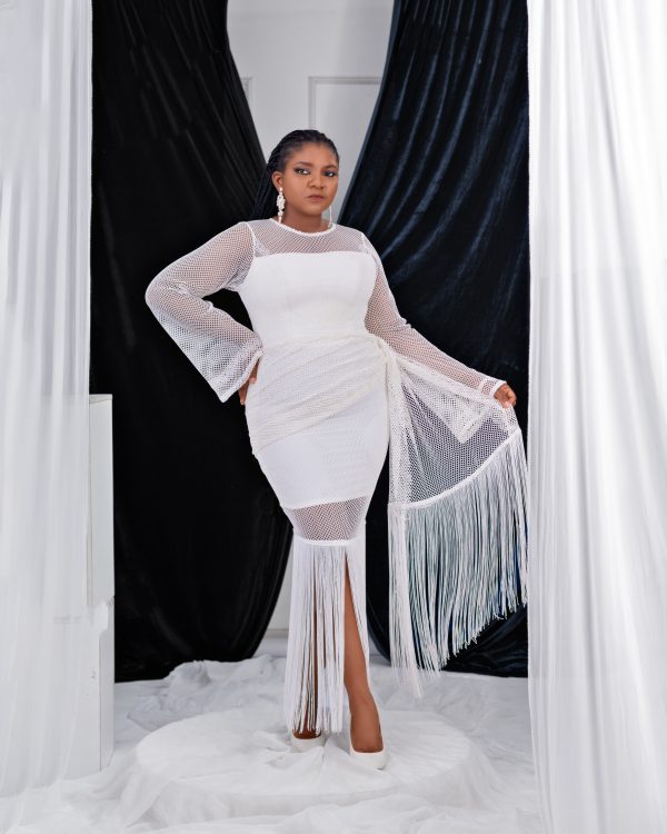 Tassle Faux Dress
